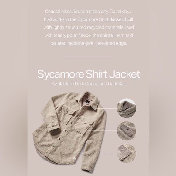 Vuori Beige Teddy Jacket - Picture 3 of 9